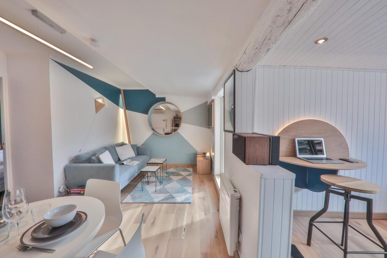 Belle Surprise Coeur De Ville, Cosy Avec Terrasse Cannes Exteriör bild