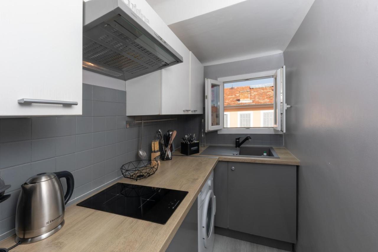 Belle Surprise Coeur De Ville, Cosy Avec Terrasse Cannes Exteriör bild