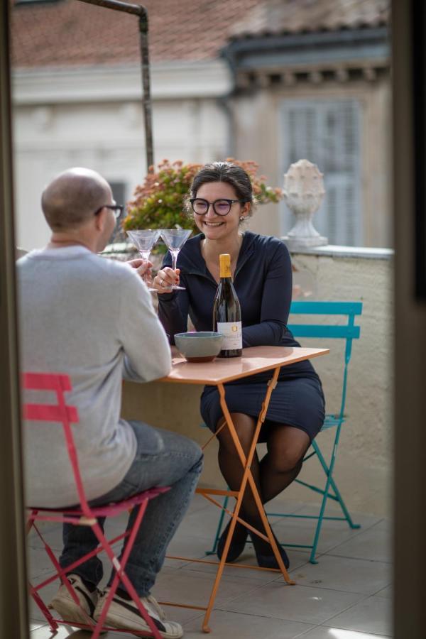 Belle Surprise Coeur De Ville, Cosy Avec Terrasse Cannes Exteriör bild