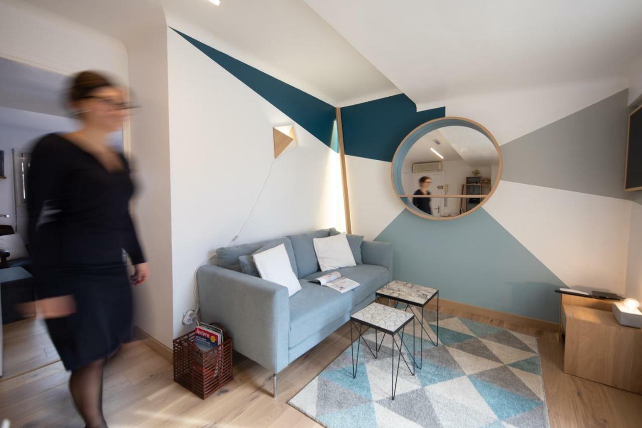 Belle Surprise Coeur De Ville, Cosy Avec Terrasse Cannes Exteriör bild