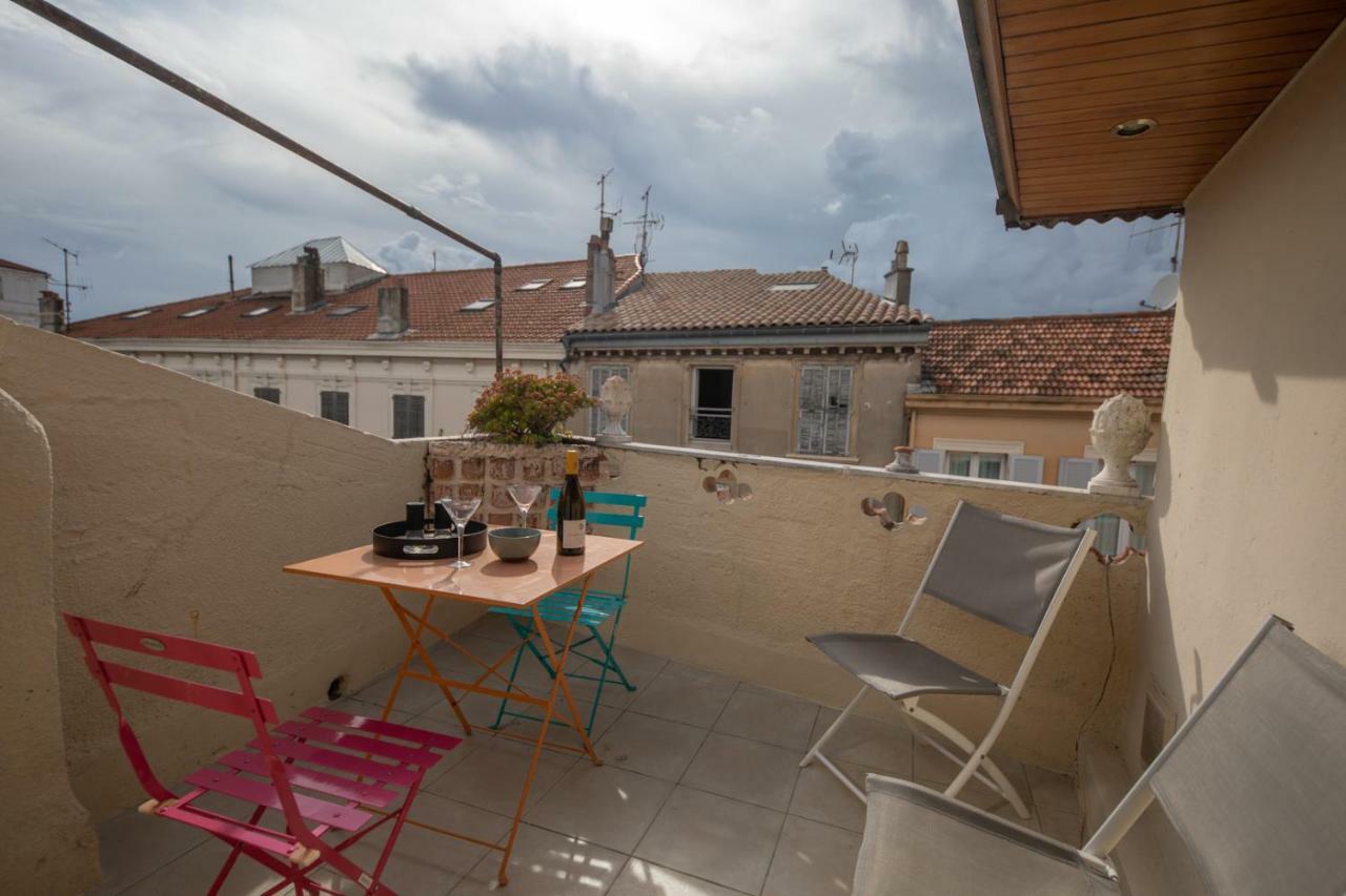 Belle Surprise Coeur De Ville, Cosy Avec Terrasse Cannes Exteriör bild